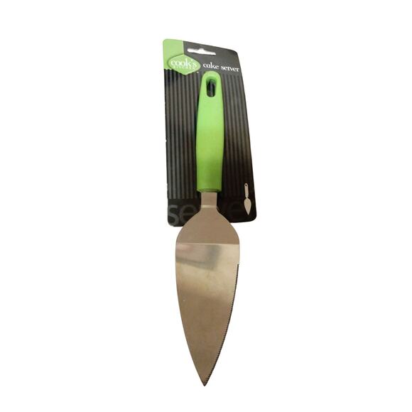 Cook's Kitchen Cake Pie Server Kitchen Tool Gadget Green - Picture 1 of 4